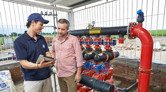 Close Fertigation Photoshooting Argentina